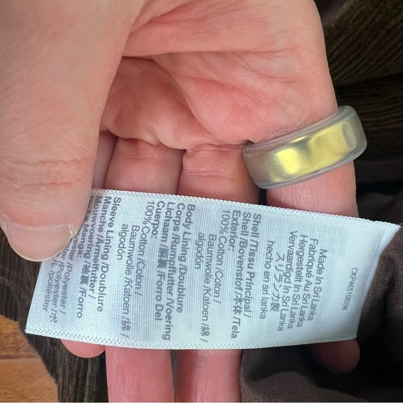 NWT Madewell Corduroy Dorset Blazer Jacket Chocolate Brown Size S - Picture 9 of 10